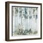 Birch Blue Forest-Allison Pearce-Framed Art Print