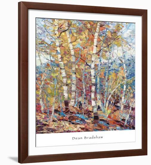 Birch Colors 1-Dean Bradshaw-Framed Art Print