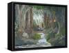 Birch Creek-Carol Salas-Framed Stretched Canvas