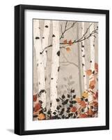 Birch Damask-Melissa Pluch-Framed Art Print