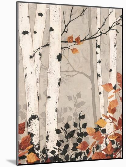 Birch Damask-Melissa Pluch-Mounted Art Print