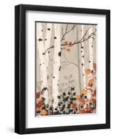 Birch Damask-Melissa Pluch-Framed Art Print