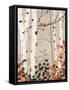 Birch Damask-Melissa Pluch-Framed Stretched Canvas