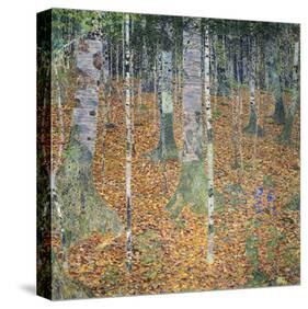 Birch Forest, 1903-Gustav Klimt-Stretched Canvas