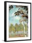 Birch Forest II-Margaret Ferry-Framed Art Print