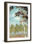 Birch Forest II-Margaret Ferry-Framed Art Print