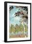 Birch Forest II-Margaret Ferry-Framed Art Print