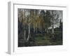 Birch forest in the autumn, 1880-Gerhard Peter Frantz Vilhelm Munthe-Framed Giclee Print