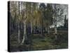 Birch forest in the autumn, 1880-Gerhard Peter Frantz Vilhelm Munthe-Stretched Canvas