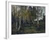 Birch forest in the autumn, 1880-Gerhard Peter Frantz Vilhelm Munthe-Framed Giclee Print