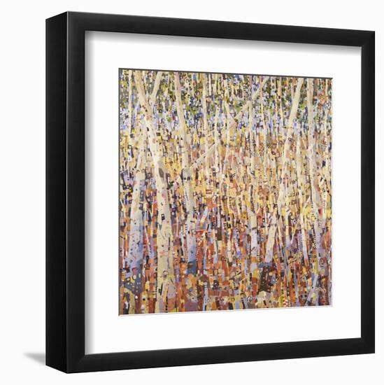 Birch Forest-Jean Cauthen-Framed Art Print