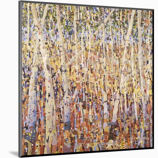 Birch Forest-Jean Cauthen-Mounted Art Print