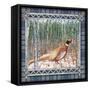 Birch Frame Plaid-Pheasant-Sher Sester-Framed Stretched Canvas