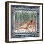 Birch Frame Plaid-Pheasant-Sher Sester-Framed Giclee Print