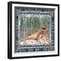 Birch Frame Plaid-Pheasant-Sher Sester-Framed Giclee Print