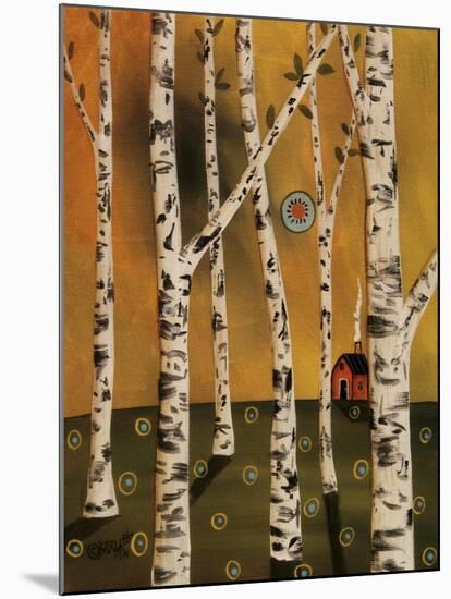 Birch Grove 1-Karla Gerard-Mounted Giclee Print