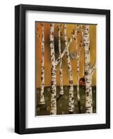 Birch Grove 1-Karla Gerard-Framed Premium Giclee Print