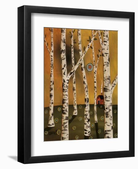 Birch Grove 1-Karla Gerard-Framed Premium Giclee Print