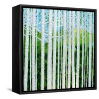 Birch Grove-Herb Dickinson-Framed Stretched Canvas