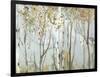 Birch in the fog II-Allison Pearce-Framed Art Print