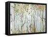 Birch in the fog II-Allison Pearce-Framed Stretched Canvas