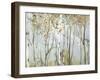 Birch in the fog II-Allison Pearce-Framed Art Print