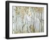 Birch in the fog II-Allison Pearce-Framed Art Print