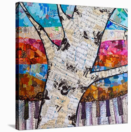 Birch Keys #1-null-Stretched Canvas