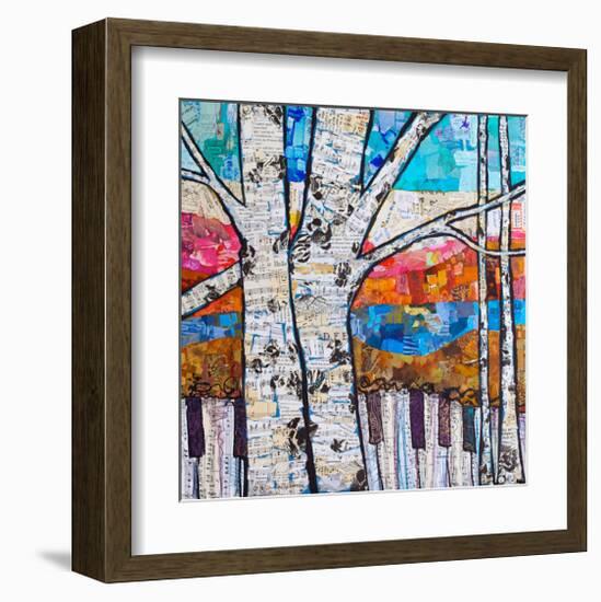 Birch Keys #2-null-Framed Art Print