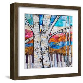 Birch Keys #2-null-Framed Art Print