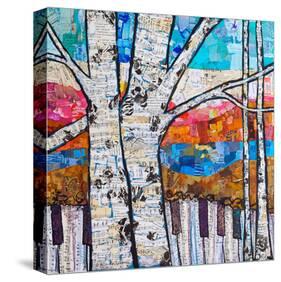 Birch Keys #2-null-Stretched Canvas