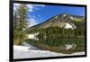 Birch Lake with Mount Aeneas in the Jewel Basin, Montana, USA-Chuck Haney-Framed Photographic Print