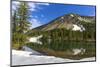 Birch Lake with Mount Aeneas in the Jewel Basin, Montana, USA-Chuck Haney-Mounted Photographic Print