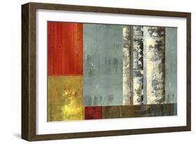 Birch Patchwork-Sloane Addison  -Framed Art Print