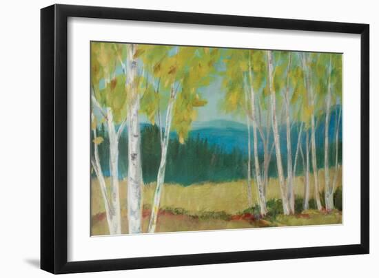 Birch Road Crop-Sue Schlabach-Framed Art Print