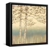 Birch Silhouette 1-James Wiens-Framed Stretched Canvas