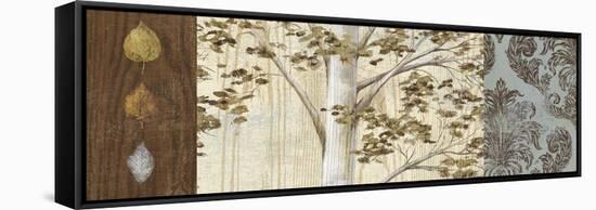 Birch & Texture I-Daphné B.-Framed Stretched Canvas