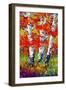 Birch Three-Marion Rose-Framed Giclee Print