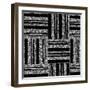 Birch Tree Pattern-Sher Sester-Framed Giclee Print