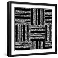 Birch Tree Pattern-Sher Sester-Framed Giclee Print