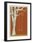 Birch Tree-Lantern Press-Framed Art Print