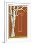 Birch Tree-Lantern Press-Framed Art Print