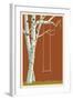 Birch Tree-Lantern Press-Framed Art Print