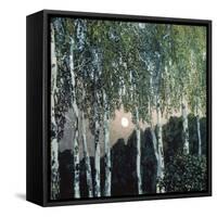 Birch Trees-Aleksandr Jakovlevic Golovin-Framed Stretched Canvas