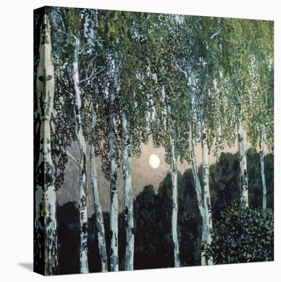 Birch Trees-Aleksandr Jakovlevic Golovin-Stretched Canvas