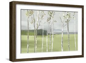 Birch Valley-Allison Pearce-Framed Art Print