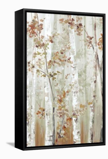 Birch Wood I-Eva Watts-Framed Stretched Canvas