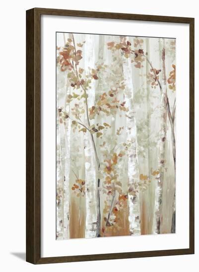 Birch Wood I-Eva Watts-Framed Art Print