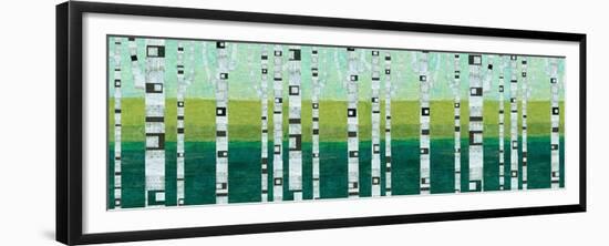 Birches at the Beach-Michelle Calkins-Framed Premium Giclee Print