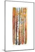 Birches in Autumn, 2013-John Keeling-Mounted Giclee Print